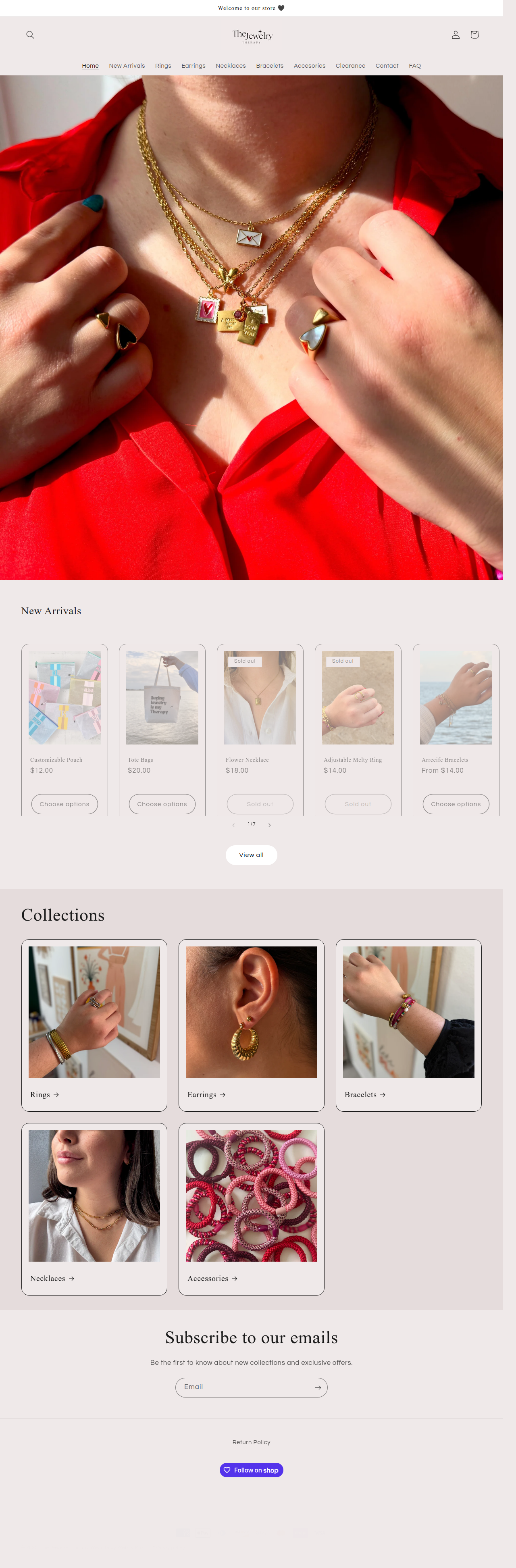 The Jewelry Therapy - Vista del proyecto